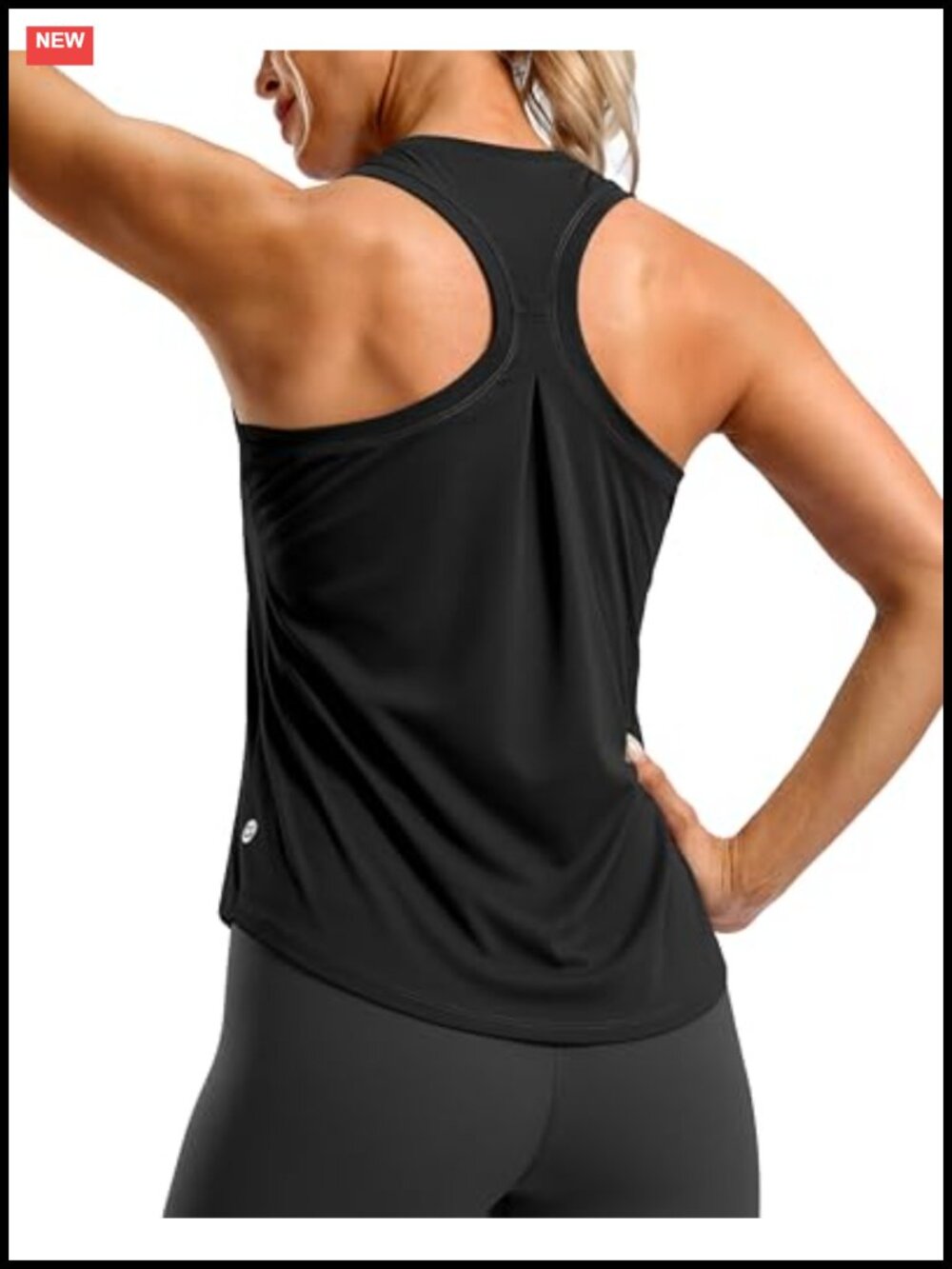 Women's Racerback Athletic Tank Top Quick Dry Gym Workout Shirt